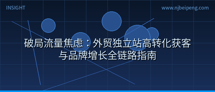 破局流量焦虑：外贸独立站高转化获客与品牌增长全链路指南