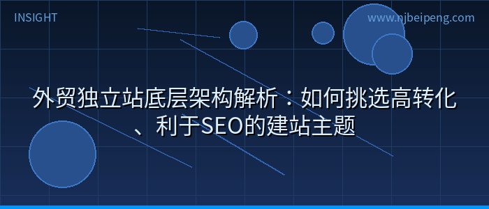 外贸独立站底层架构解析：如何挑选高转化、利于SEO的建站主题